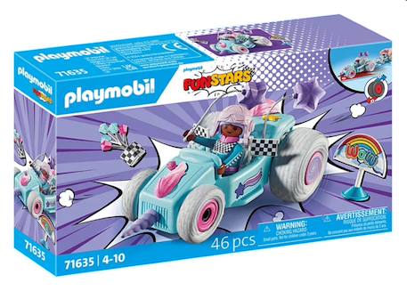 Funstars jeune fille licorne et kart 71635 Multicolore 1 - vertbaudet enfant 