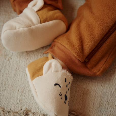 Chaussons bébé charly Ocre 4 - vertbaudet enfant 