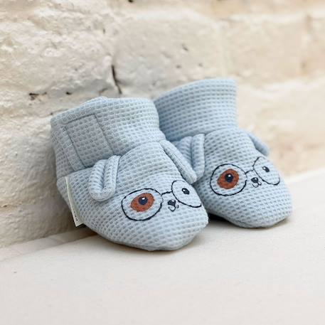 Chaussons bébé zeste d'amour Bleu 5 - vertbaudet enfant 