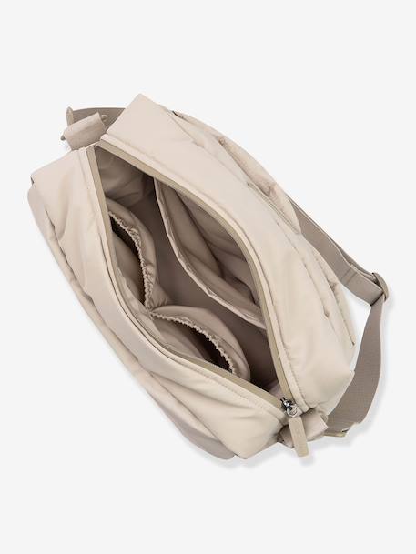 Sac de poussette matelassé sable+vert 10 - vertbaudet enfant 