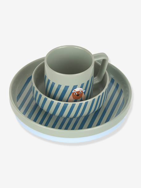 Coffret repas porcelaine enfant lilas+vert 7 - vertbaudet enfant 