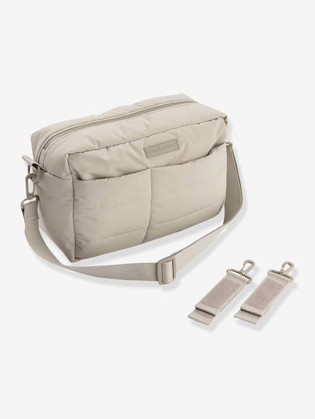 Sac de poussette matelassé sable+vert 6 - vertbaudet enfant 