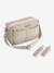 Sac de poussette matelassé sable+vert 6 - vertbaudet enfant 