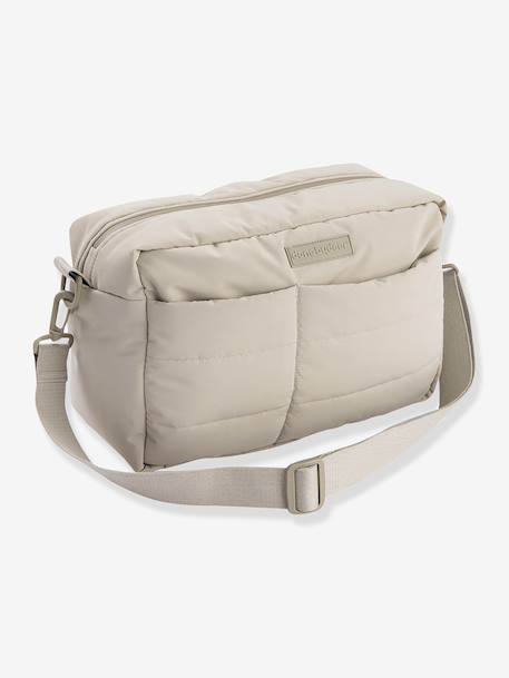Sac de poussette matelassé sable+vert 5 - vertbaudet enfant 