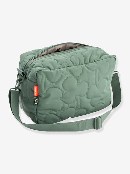 Sac de poussette matelassé sable+vert 18 - vertbaudet enfant 