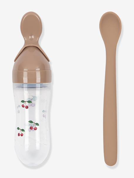 Set repas beige+brun 6 - vertbaudet enfant 
