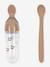 Set repas beige+brun 6 - vertbaudet enfant 