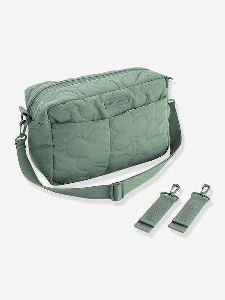 Sac de poussette matelassé sable+vert 17 - vertbaudet enfant 