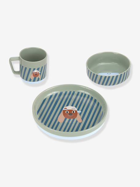 Coffret repas porcelaine enfant lilas+vert 8 - vertbaudet enfant 
