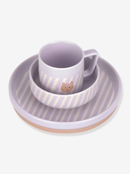 Coffret repas porcelaine enfant lilas+vert 3 - vertbaudet enfant 