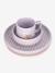 Coffret repas porcelaine enfant lilas+vert 3 - vertbaudet enfant 