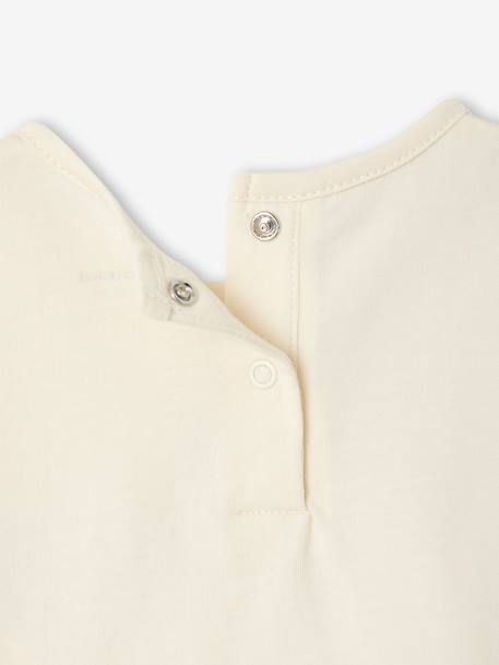 T-shirt manches courtes bébé fille écru 4 - vertbaudet enfant 