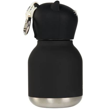 Mini gourde isotherme bestie chat Noir, blanc 3 - vertbaudet enfant 