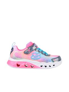 Chaussures-Basket à scratch flutter heart lights - simply love – confort et originalité enfants