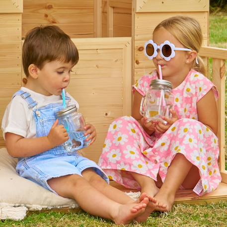 Maisonnette modulable basilic bois fsc® Marron 4 - vertbaudet enfant 
