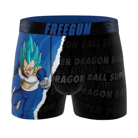 Lot de 4 boxers  dragon ball super Noir/violet/orange/bleu/or 2 - vertbaudet enfant 