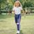 Pantalon de jogging fille Gris+Marine+Rose 7 - vertbaudet enfant 