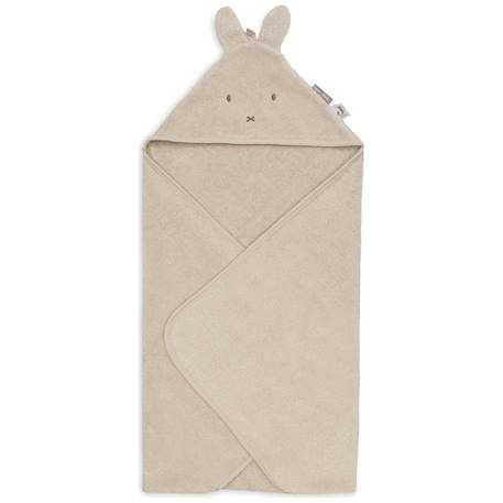 Cape de bain en éponge miffy warm sand (75 x 75 cm) Beige 1 - vertbaudet enfant 