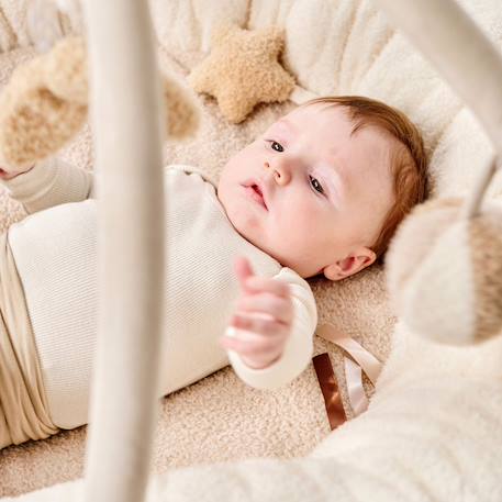 Tapis d'éveil avec arches teddy (90 cm) Ecru, beige 6 - vertbaudet enfant 