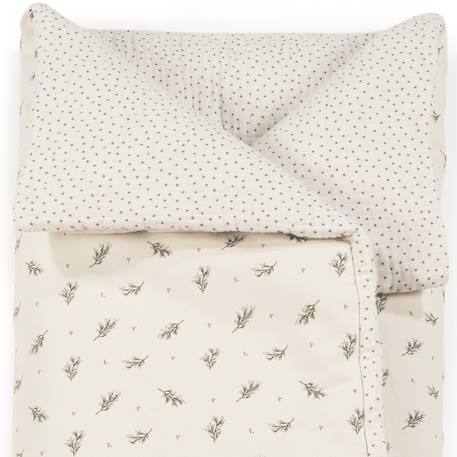 Nid d'ange et couverture mimosa vert Ecru, rose+Ecru, vert 7 - vertbaudet enfant 