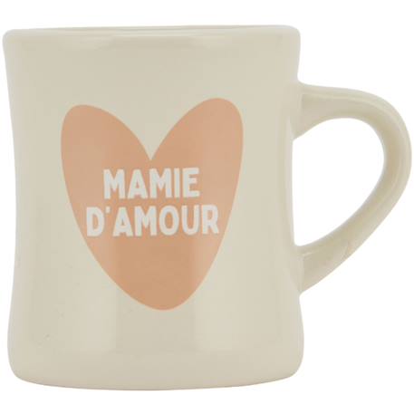 Mug mamie d'amour Blanc, beige 3 - vertbaudet enfant 