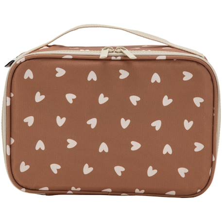 Lunch bag isotherme léopard Beige, marron+Marron, beige+Marron, noir+Rouge, rose 4 - vertbaudet enfant 