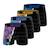 Lot de 4 boxers  dragon ball super Noir/violet/orange/bleu/or 1 - vertbaudet enfant 