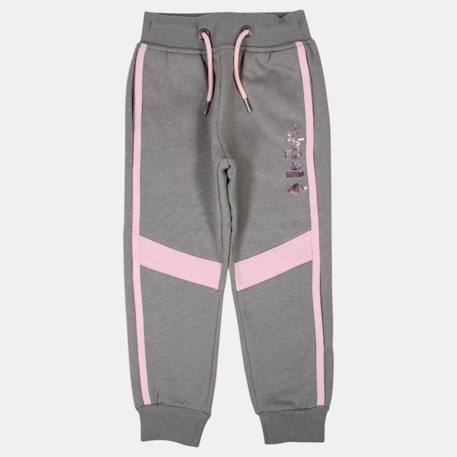 Pantalon de jogging fille Gris+Marine+Rose 3 - vertbaudet enfant 