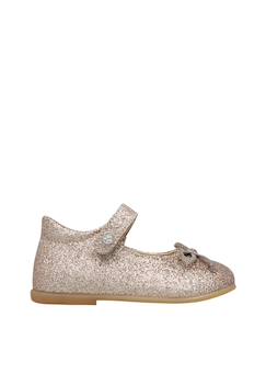 Chaussures-Chaussures bébé 17-26-Ballerines en cuir ballet