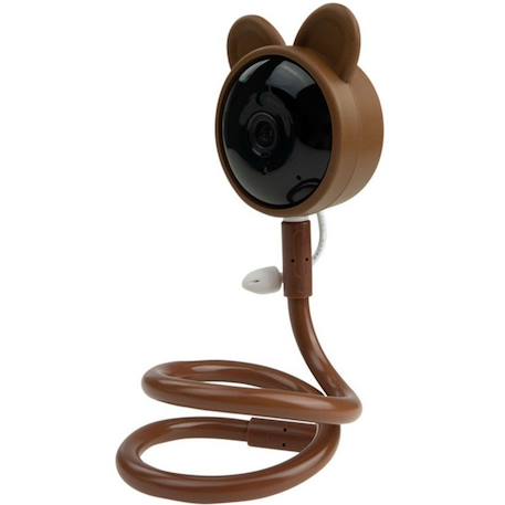 Babyphone connecté ours brun Marron, blanc 2 - vertbaudet enfant 