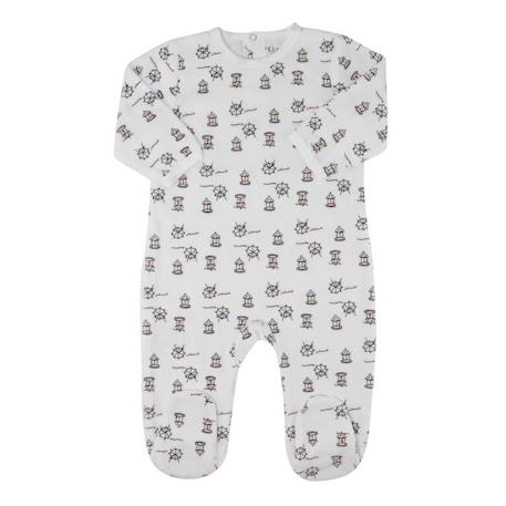 Pyjama bébé Blanc 3 - vertbaudet enfant 
