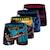 Lot de 4 boxers  manga gamer Rouge/bleu/jaune/noir 1 - vertbaudet enfant 