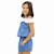 Combi-short été   à col élastique dentelle   lolita Bleu 5 - vertbaudet enfant 