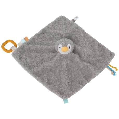 Doudou pingouin Gris 3 - vertbaudet enfant 