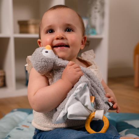 Doudou pingouin Gris 5 - vertbaudet enfant 