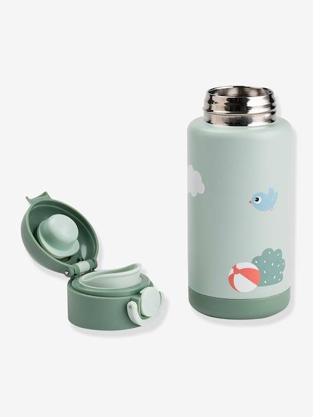 Gourde isotherme 340ml sable+vert 9 - vertbaudet enfant 