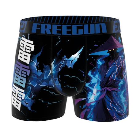 Lot de 4 boxers  manga gamer Rouge/bleu/jaune/noir 4 - vertbaudet enfant 