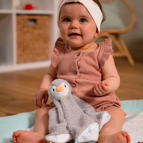 Doudou pingouin Gris 6 - vertbaudet enfant 