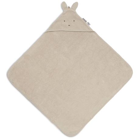Cape de bain en éponge miffy warm sand (75 x 75 cm) Beige 3 - vertbaudet enfant 