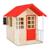 Maisonnette modulable coquelicot bois fsc® Marron - rouge - blanc 2 - vertbaudet enfant 