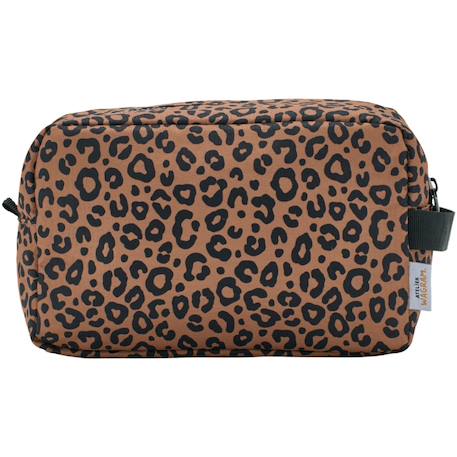 Trousse de toilette rayures Ecru, marron+Marron, beige+Marron, noir 7 - vertbaudet enfant 