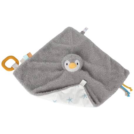Doudou pingouin Gris 2 - vertbaudet enfant 