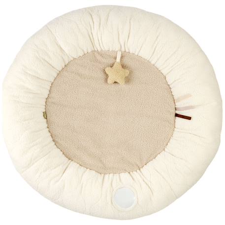 Tapis d'éveil avec arches teddy (90 cm) Ecru, beige 2 - vertbaudet enfant 