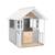 Maisonnette modulable perce-neige bois fsc® Gris - blanc - marron 2 - vertbaudet enfant 
