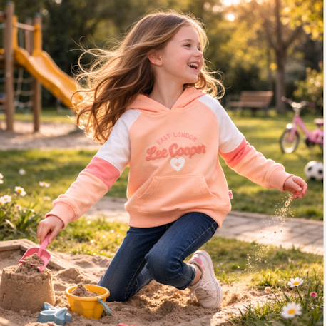 Sweat à capuche fille imprimé Gris+Marine+Rose 12 - vertbaudet enfant 