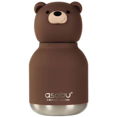 Fille-Accessoires-Fourniture scolaire-Gourde-Mini gourde isotherme bestie ours brun