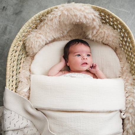 Nid d'ange passe sangle comfort nest feel ivory Ecru 2 - vertbaudet enfant 