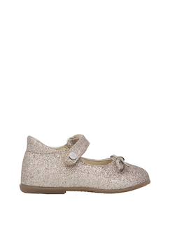 Chaussures-Chaussures bébé 17-26-Marche fille 19-26-Ballerines, babies -Ballerines en tissu pailleté ballet