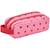 Trousse double compartiment Beige, marron+Marron, beige+Marron, noir+Rose, rouge+Rouge, rose 6 - vertbaudet enfant 