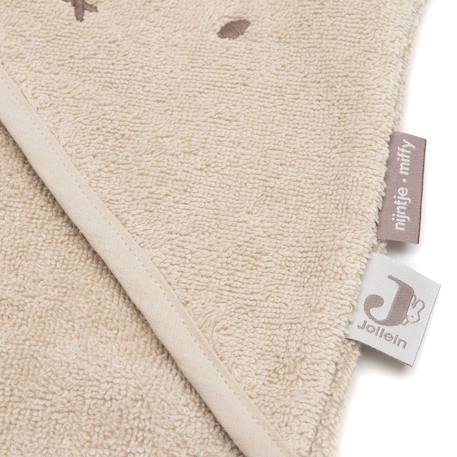 Cape de bain en éponge miffy warm sand (75 x 75 cm) Beige 5 - vertbaudet enfant 